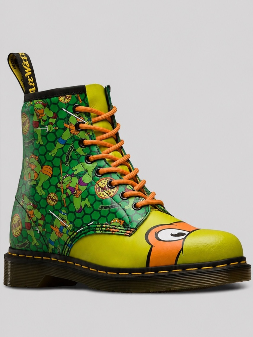 Dr. Martens x Teenage Mutant Ninja Turtles 1460 Pascal Mens size 10 NEW!!! RARE